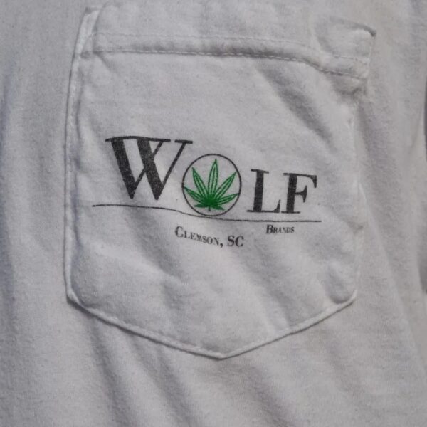 Wolf Brands Short Sleeve T-Shirt white